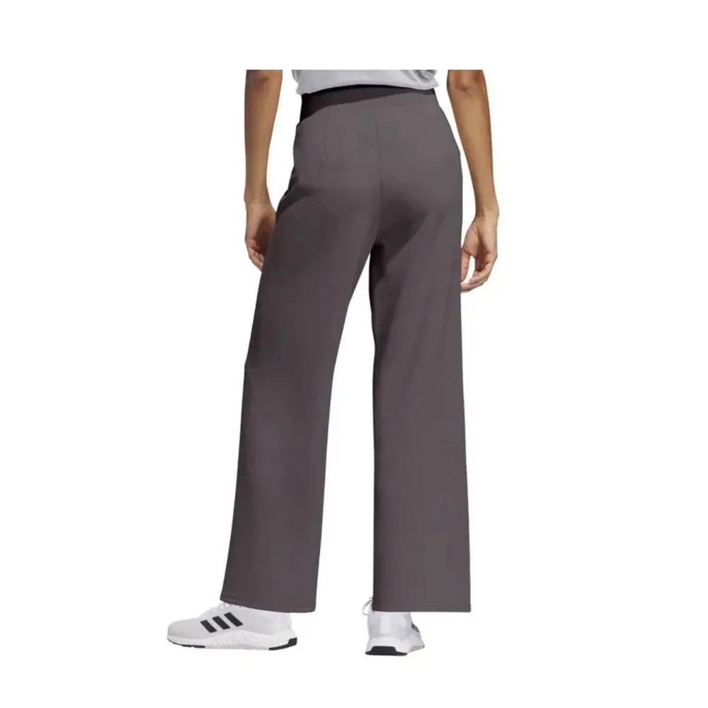 Adidas Women’s Active Wide Leg Pants Grey Strata Size Medium NWT